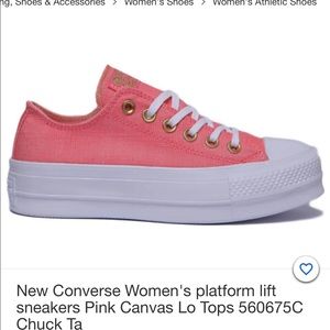 Converse Platform Canvas Lo Top